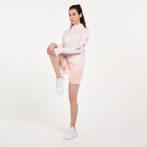 Nike Air Max 2 In 1 Running Shorts Women's Size XL Pink Silver Compression Tight - Picture 6 of 16